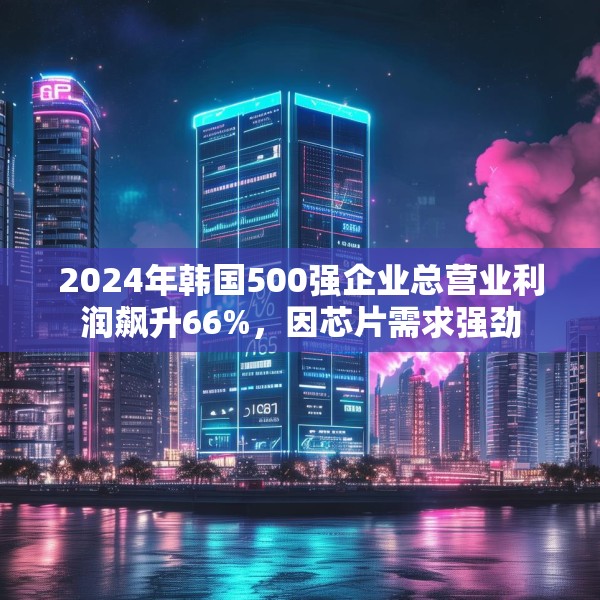 2024年韩国500强企业总营业利润飙升66%，因芯片需求强劲