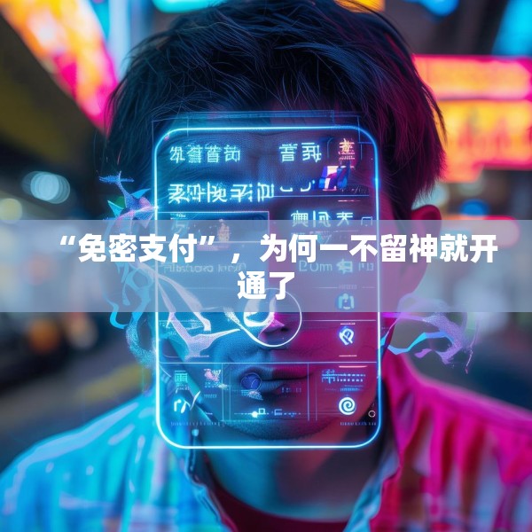 “免密支付”，为何一不留神就开通了