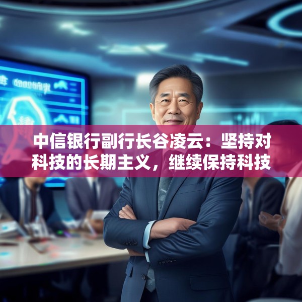 中信银行副行长谷凌云：坚持对科技的长期主义，继续保持科技投入
