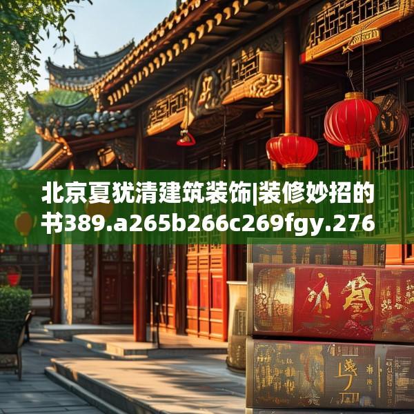 北京夏犹清建筑装饰|装修妙招的书389.a265b266c269fgy.276cvcx