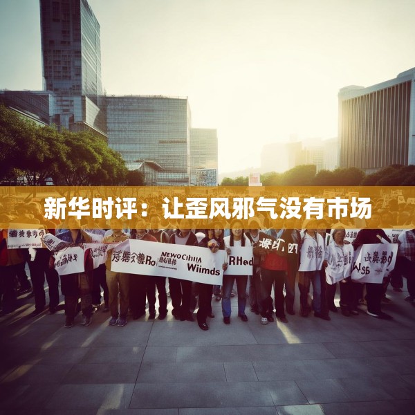 新华时评：让歪风邪气没有市场