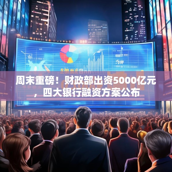 周末重磅！财政部出资5000亿元，四大银行融资方案公布