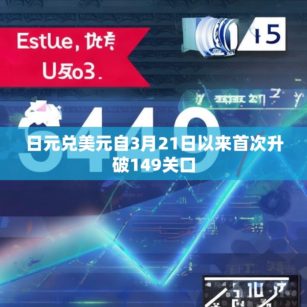 日元兑美元自3月21日以来首次升破149关口