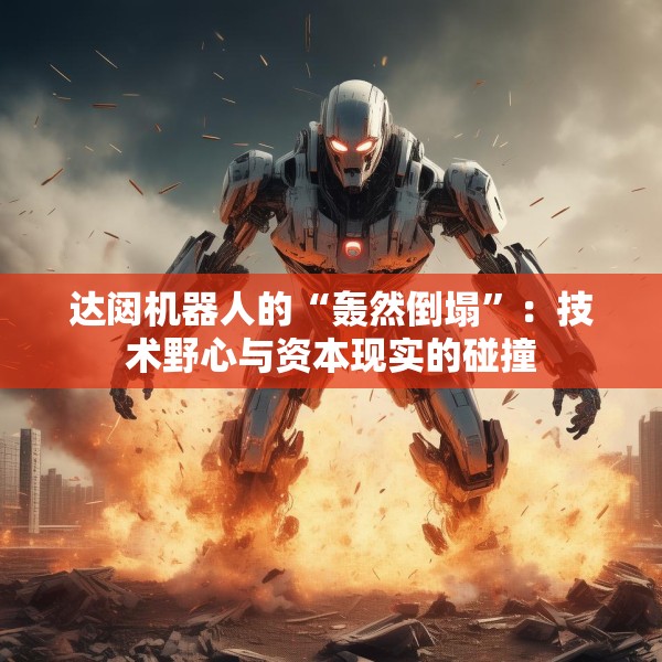达闼机器人的“轰然倒塌”：技术野心与资本现实的碰撞
