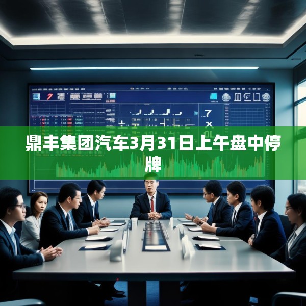 鼎丰集团汽车3月31日上午盘中停牌