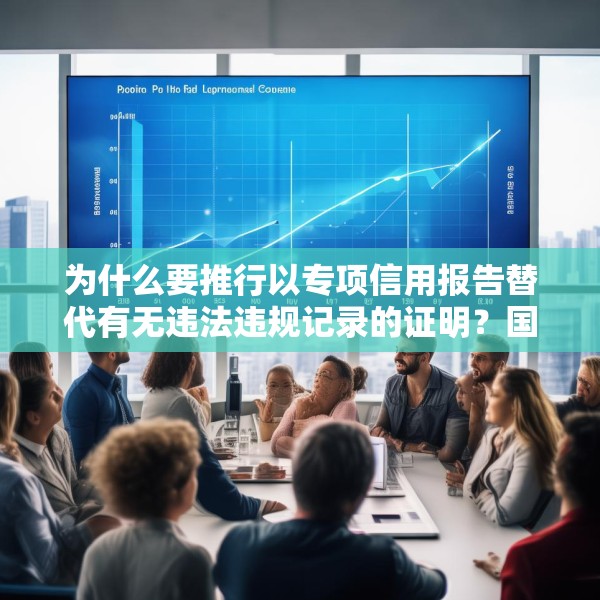 为什么要推行以专项信用报告替代有无违法违规记录的证明？国家发改委答问