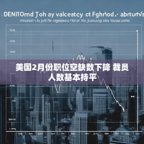 美国2月份职位空缺数下降 裁员人数基本持平