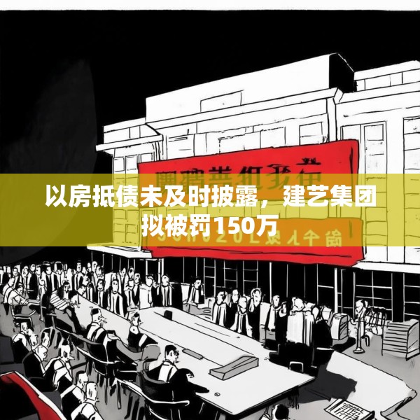 以房抵债未及时披露，建艺集团拟被罚150万