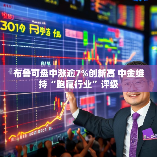 布鲁可盘中涨逾7%创新高 中金维持“跑赢行业”评级