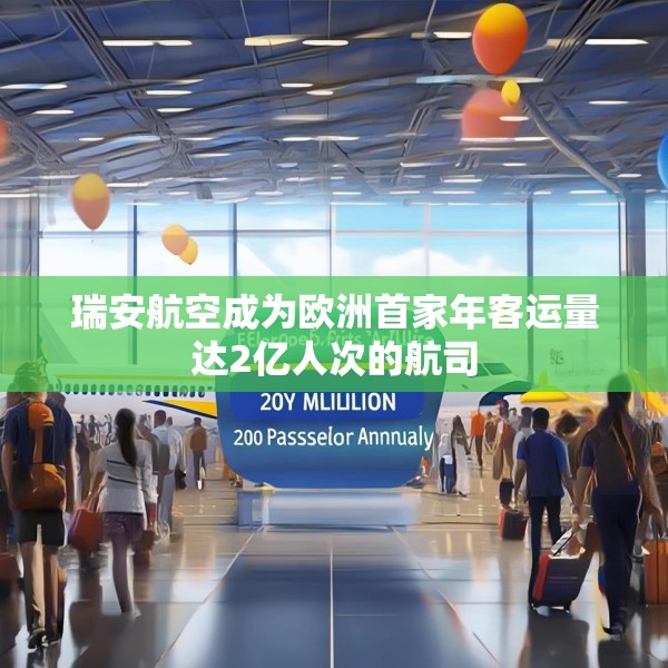 瑞安航空成为欧洲首家年客运量达2亿人次的航司
