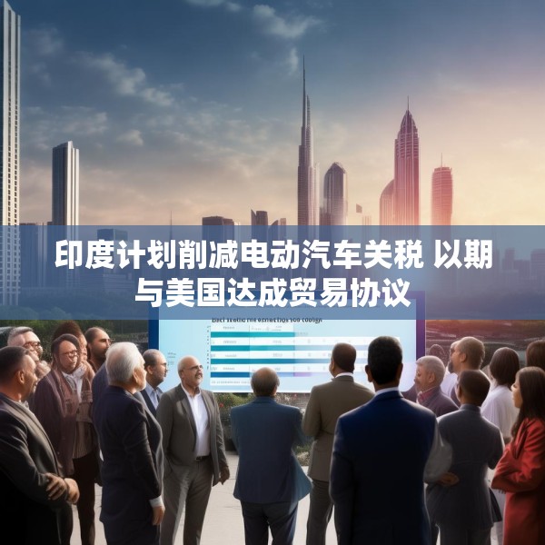 印度计划削减电动汽车关税 以期与美国达成贸易协议