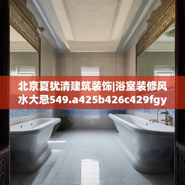 北京夏犹清建筑装饰|浴室装修风水大忌549.a425b426c429fgy.436fghfd