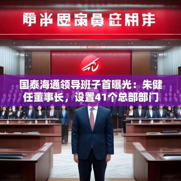 国泰海通领导班子首曝光：朱健任董事长，设置41个总部部门