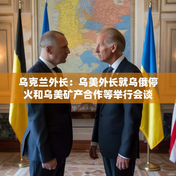 乌克兰外长：乌美外长就乌俄停火和乌美矿产合作等举行会谈