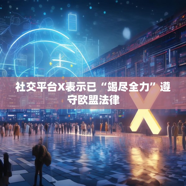 社交平台X表示已“竭尽全力”遵守欧盟法律