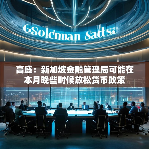 高盛：新加坡金融管理局可能在本月晚些时候放松货币政策