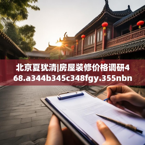 北京夏犹清|房屋装修价格调研468.a344b345c348fgy.355nbn
