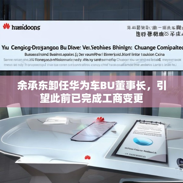 余承东卸任华为车BU董事长，引望此前已完成工商变更