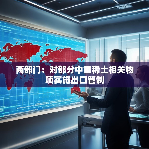 两部门：对部分中重稀土相关物项实施出口管制