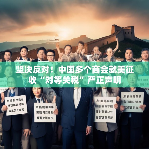 坚决反对！中国多个商会就美征收“对等关税”严正声明
