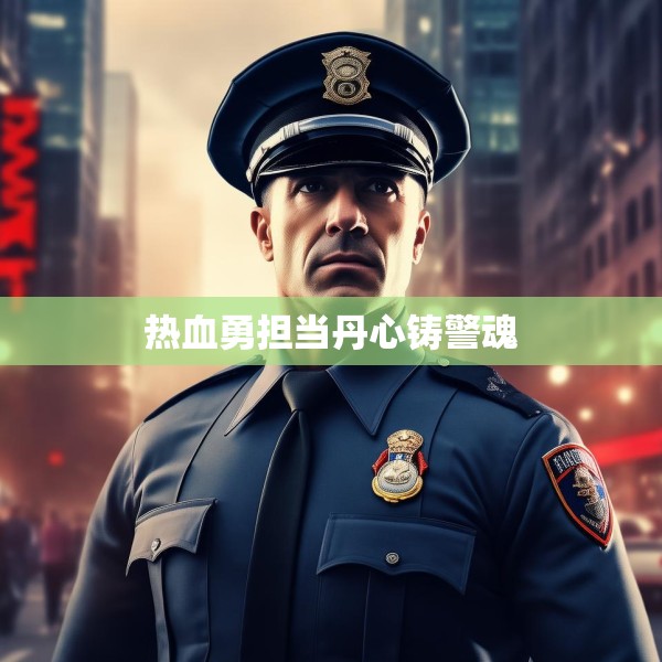 热血勇担当丹心铸警魂