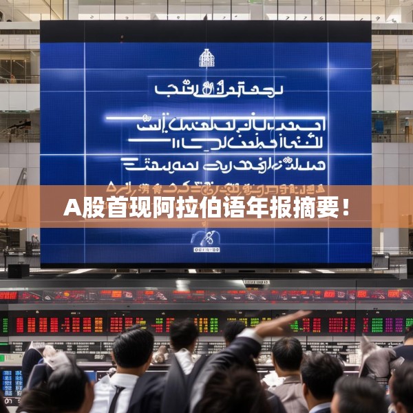 A股首现阿拉伯语年报摘要！