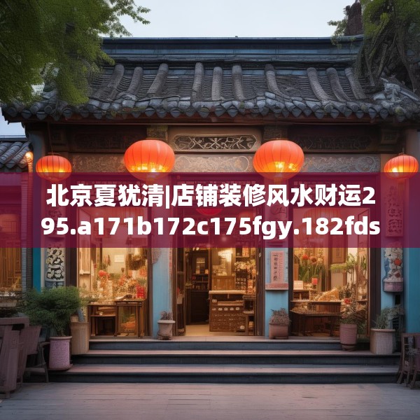 北京夏犹清|店铺装修风水财运295.a171b172c175fgy.182fdsfds