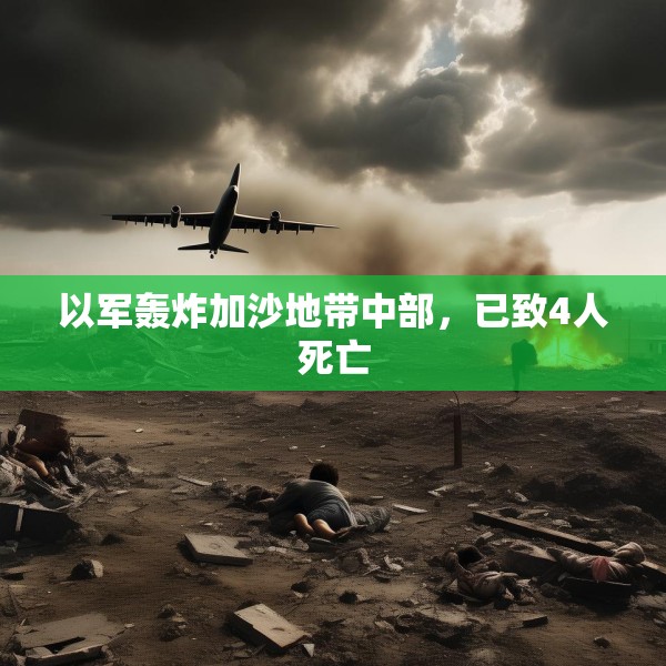 以军轰炸加沙地带中部，已致4人死亡