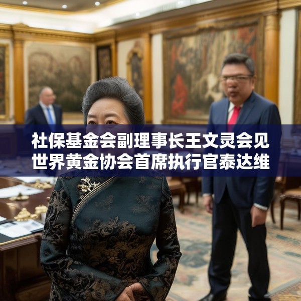 社保基金会副理事长王文灵会见世界黄金协会首席执行官泰达维一行