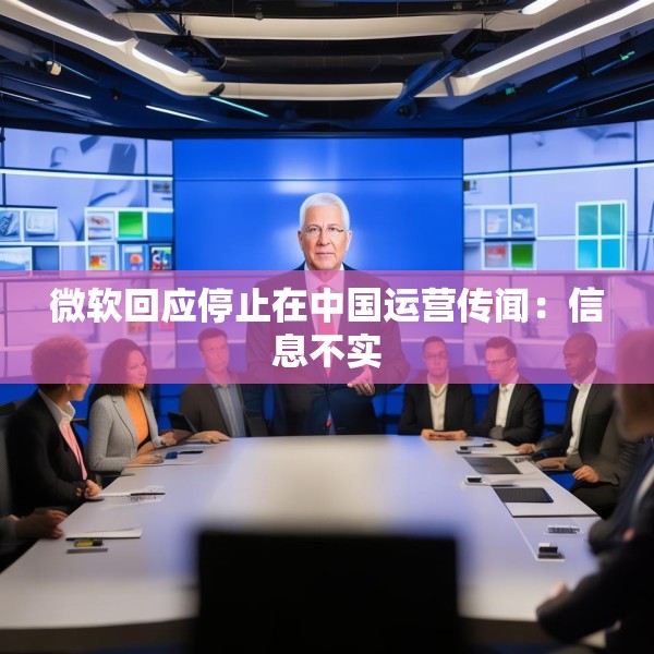 微软回应停止在中国运营传闻：信息不实