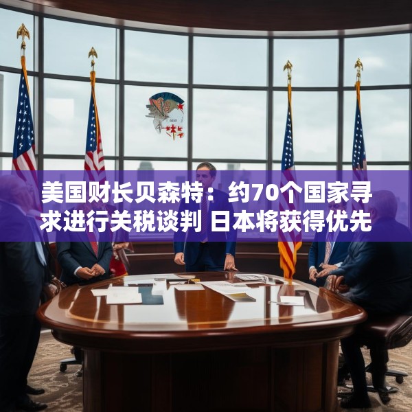 美国财长贝森特：约70个国家寻求进行关税谈判 日本将获得优先待遇