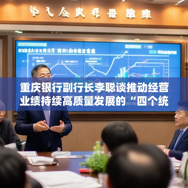 重庆银行副行长李聪谈推动经营业绩持续高质量发展的“四个统筹”