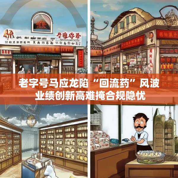 老字号马应龙陷“回流药”风波 业绩创新高难掩合规隐忧