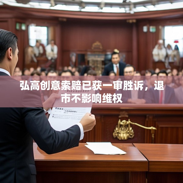 弘高创意索赔已获一审胜诉，退市不影响维权