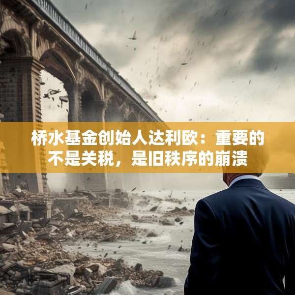 桥水基金创始人达利欧：重要的不是关税，是旧秩序的崩溃