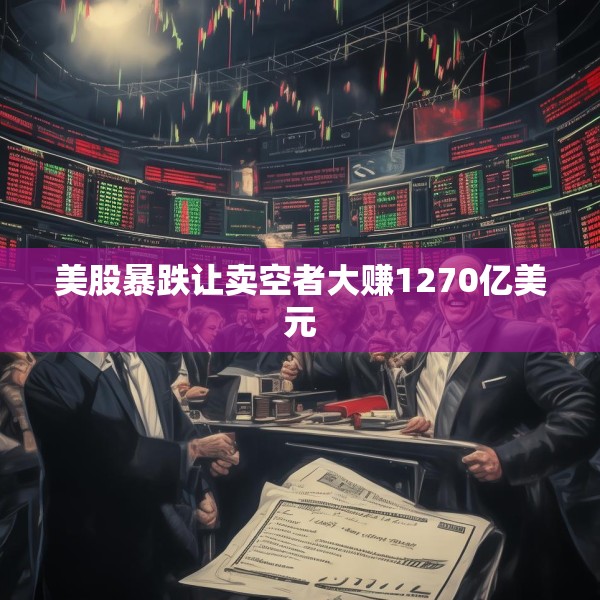 美股暴跌让卖空者大赚1270亿美元