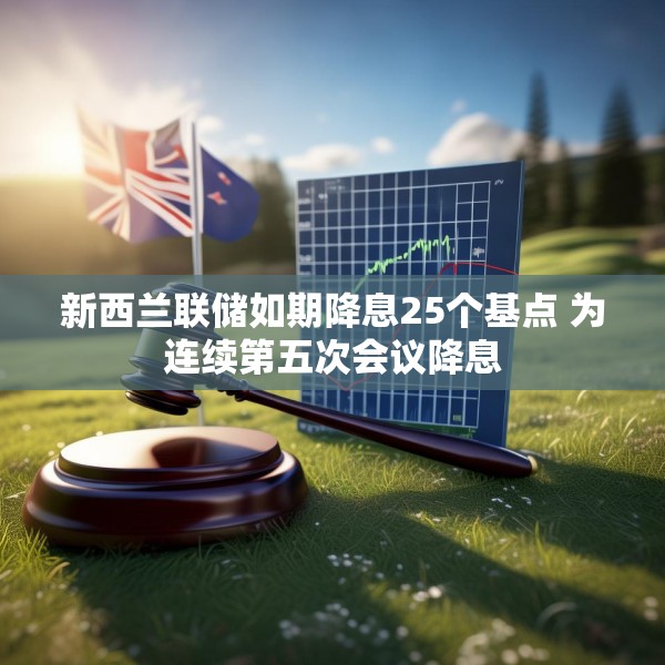 新西兰联储如期降息25个基点 为连续第五次会议降息