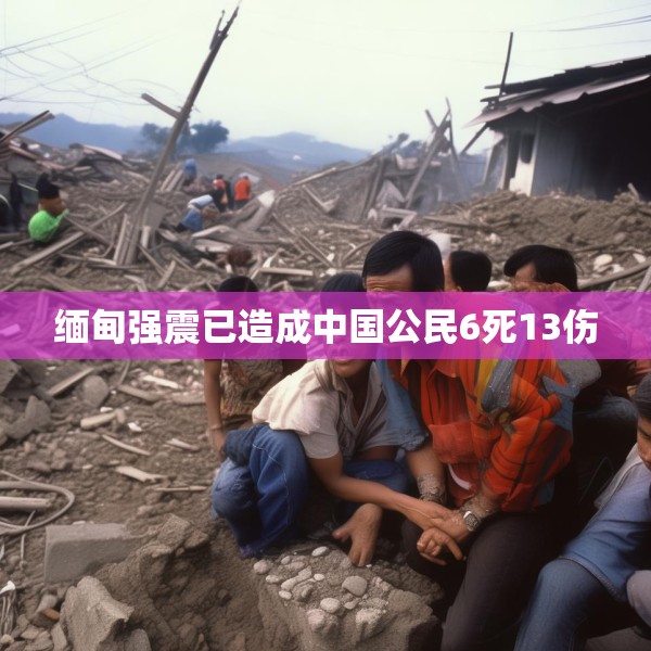 缅甸强震已造成中国公民6死13伤