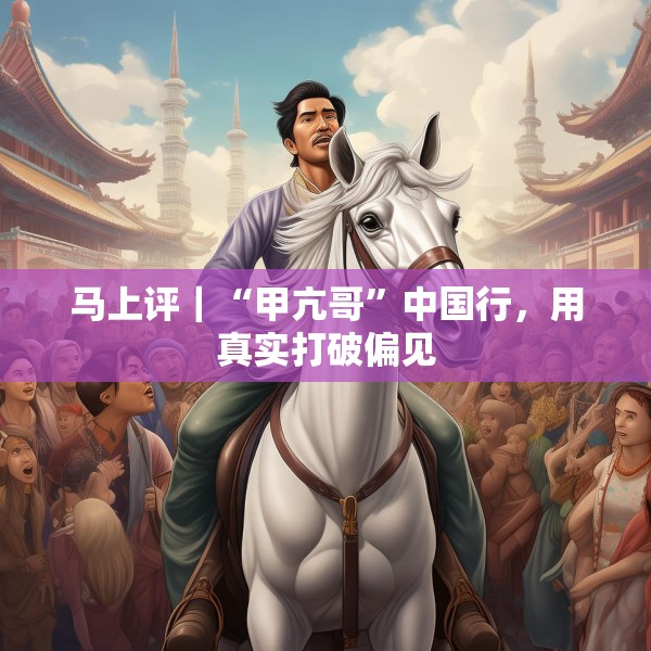 马上评｜“甲亢哥”中国行，用真实打破偏见