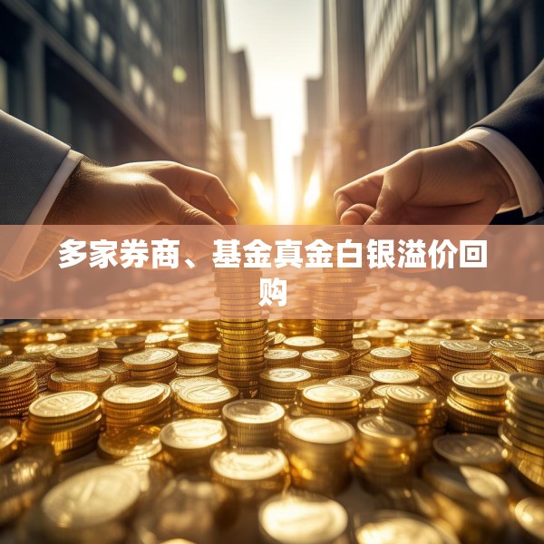多家券商、基金真金白银溢价回购