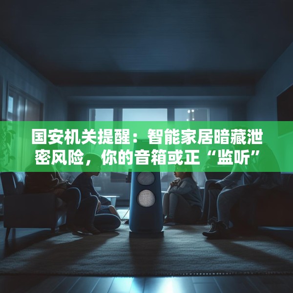 国安机关提醒：智能家居暗藏泄密风险，你的音箱或正“监听”