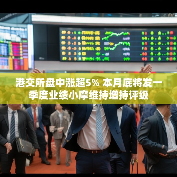 港交所盘中涨超5% 本月底将发一季度业绩小摩维持增持评级