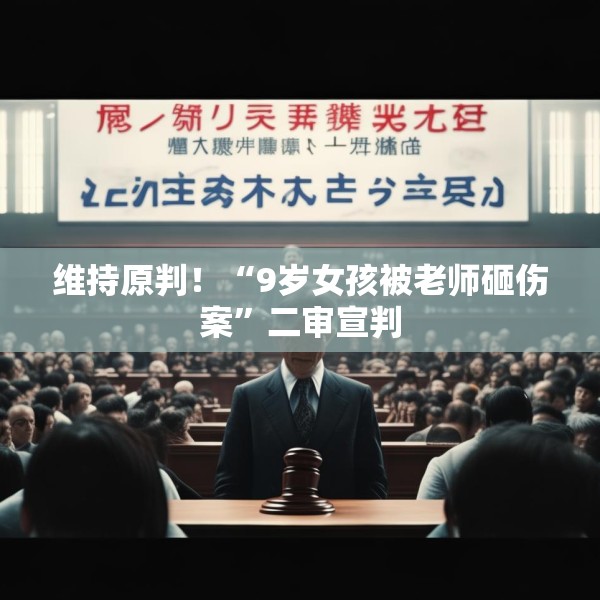 维持原判！“9岁女孩被老师砸伤案”二审宣判