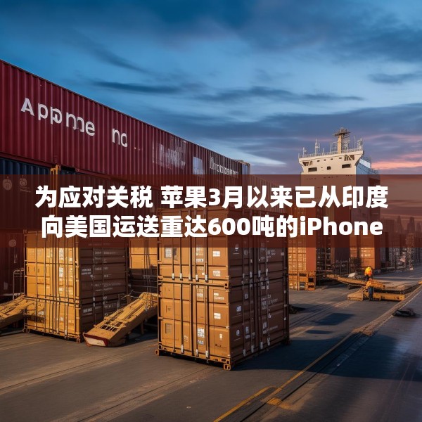 为应对关税 苹果3月以来已从印度向美国运送重达600吨的iPhone