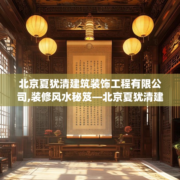 北京夏犹清建筑装饰工程有限公司,装修风水秘笈—北京夏犹清建筑装饰工程有限公司529.a405b406c409fgy.416fdsfds