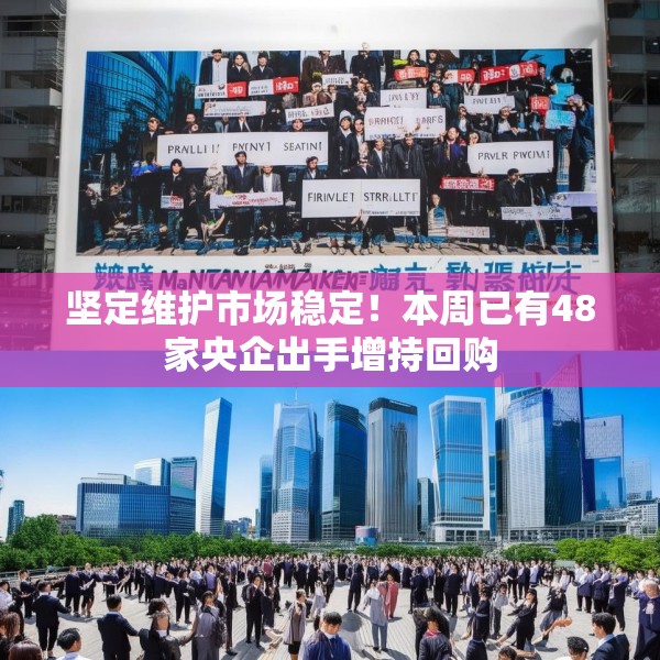 坚定维护市场稳定！本周已有48家央企出手增持回购