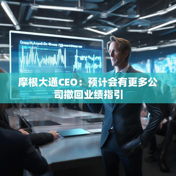 摩根大通CEO：预计会有更多公司撤回业绩指引