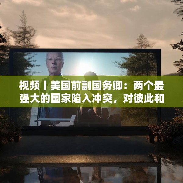 视频丨美国前副国务卿：两个最强大的国家陷入冲突，对彼此和世界都无益处，中美两国合作需以信任为根基