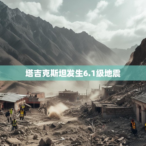 塔吉克斯坦发生6.1级地震
