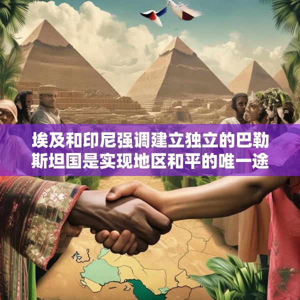 埃及和印尼强调建立独立的巴勒斯坦国是实现地区和平的唯一途径